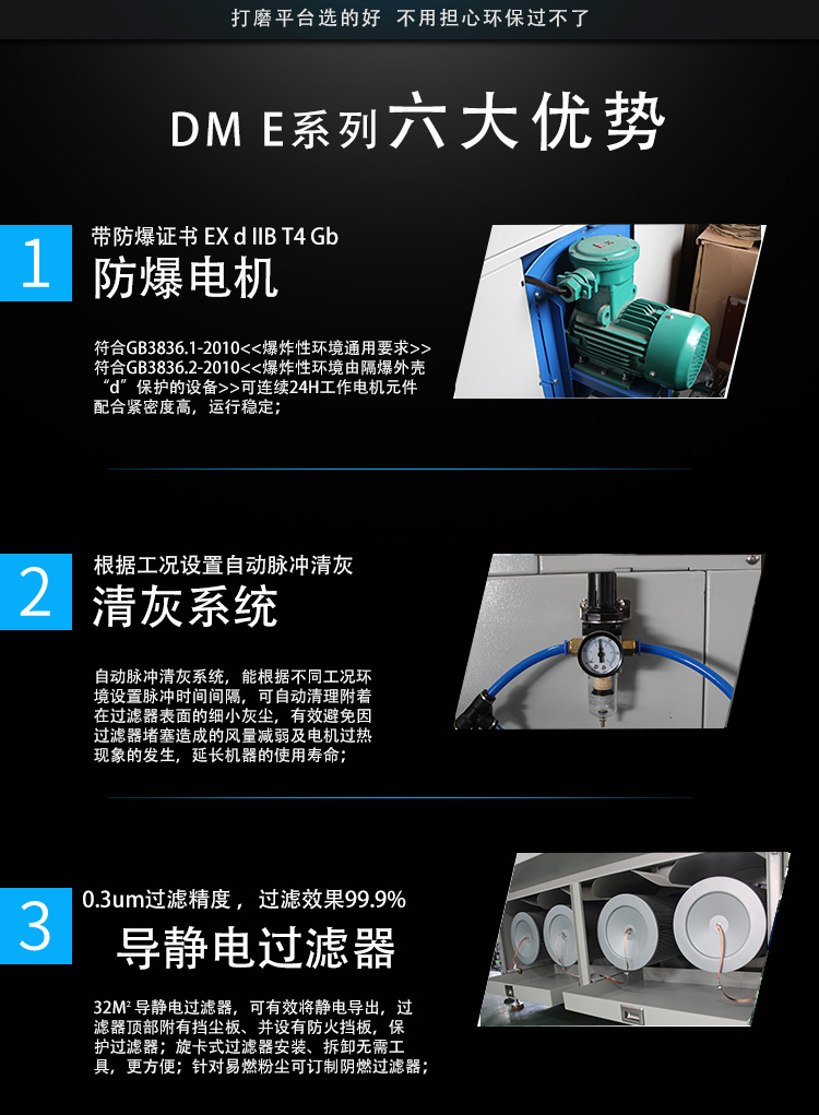 防爆打磨除塵器一體機4