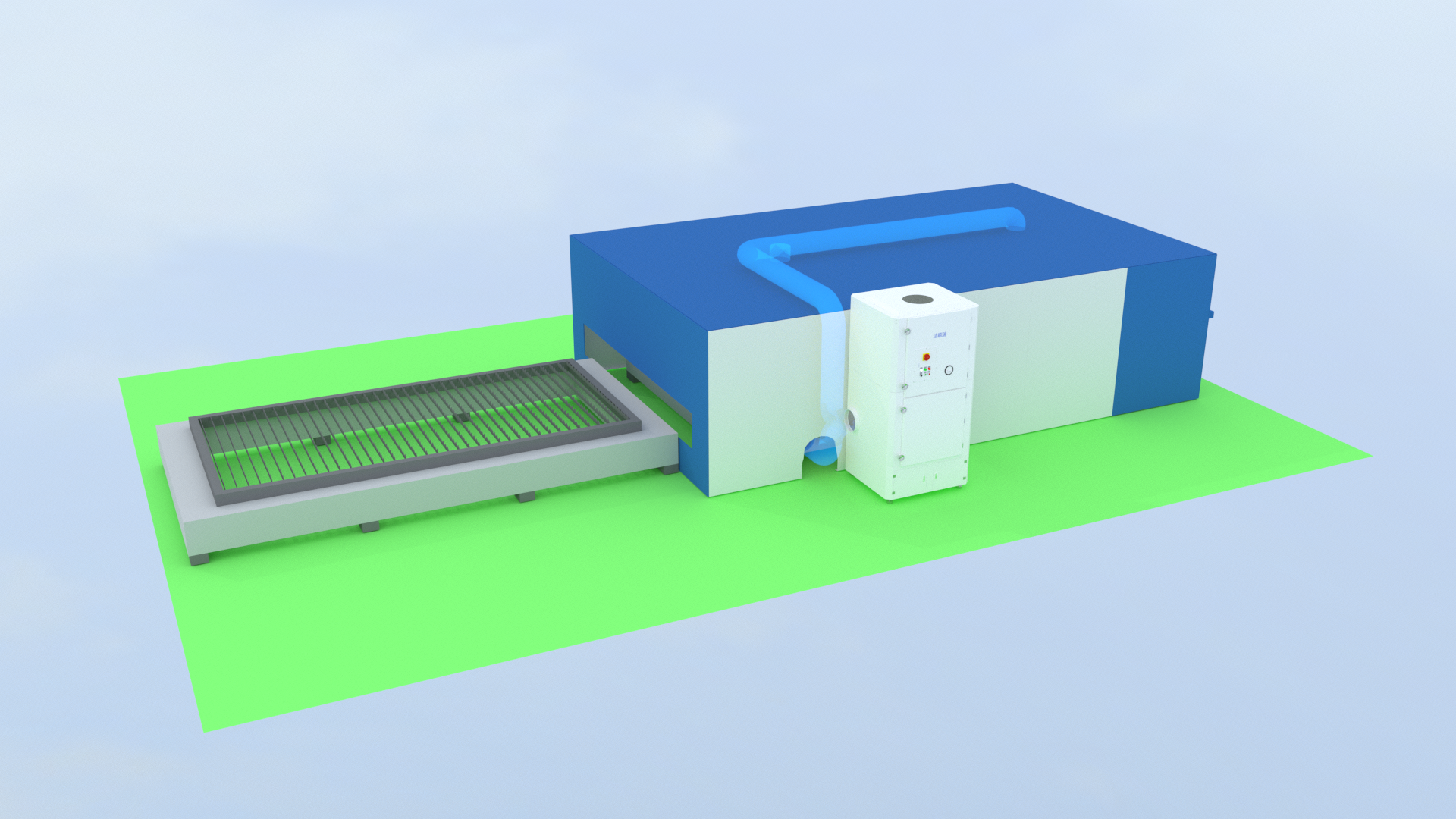 激光切割機除塵器